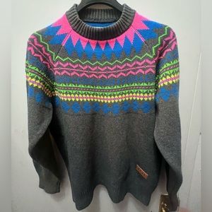 Norwegian wool-blend crewneck sweater